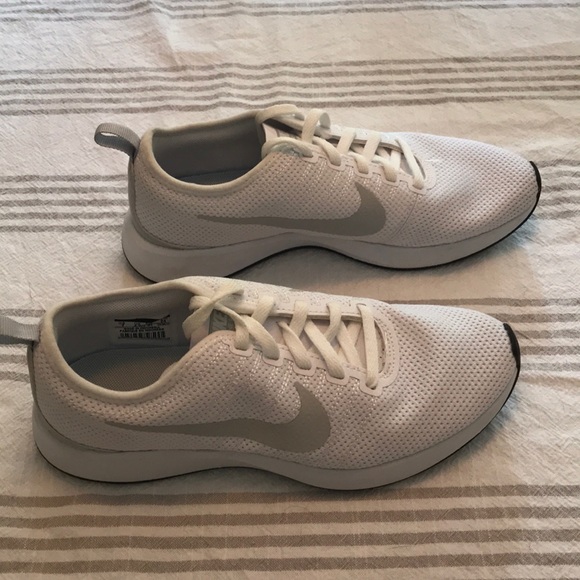 White Nike Tennis shoes - Picture 3 of 3